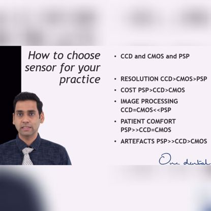 Picture of How to select an intraoral sensor for your practice