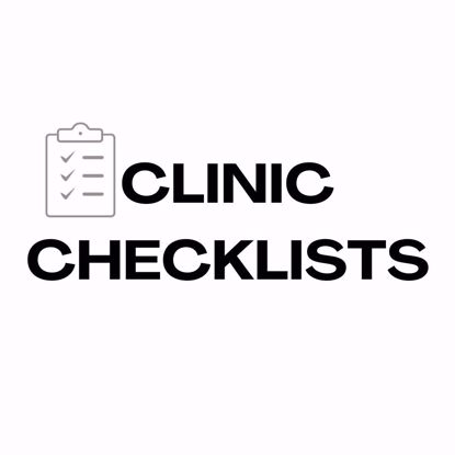 Picture of Clinic Checklists